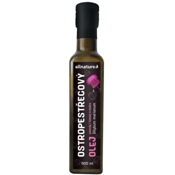 Allnature Ostropestřecový olej 500ml