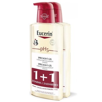 Eucerin pH5 Sprchový gel 400ml 1+1