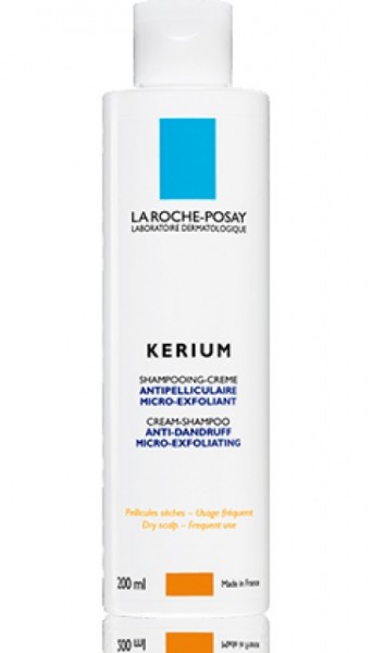 LA ROCHE-POSAY Kerium krémový šampon suché lupy