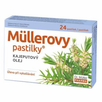 Müllerovy pastilky s kajeputovým olejem 24ks ZP