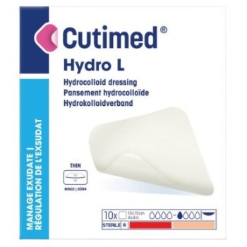Cutimed Hydro L hydrokoloidní krytí 10x10cm 10ks