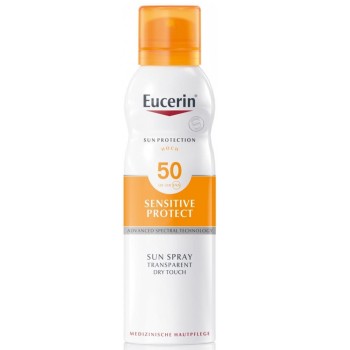 Eucerin Sun Dry Touch Sensitive Protect Transparentní sprej SPF50 200ml