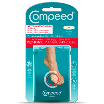 COMPEED Náplast na puchýře malá 6 ks