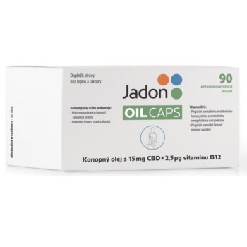 Jadon oil caps CBD s konop.olej.15mgCBD+B12 cps.90
