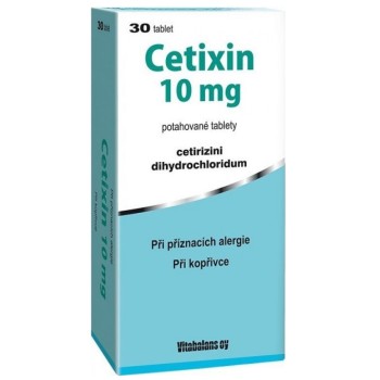 Cetixin 10mg potahované tablety 30ks