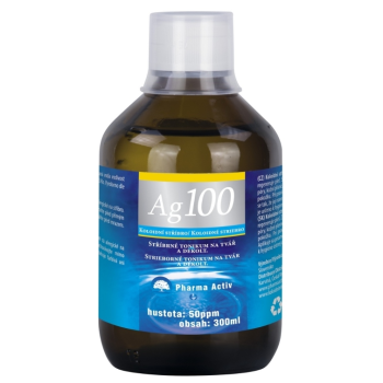 Koloidní stříbro Ag100 50ppm 300ml