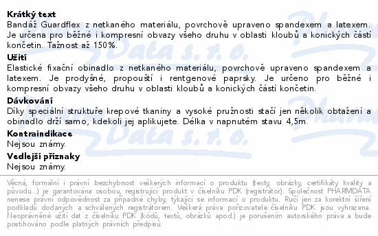 Informace o produktu:<br> FOX ELASTIC BANDAGE- samodrž.bandáž 2.5cmx4.5m 2ks