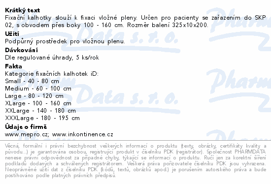 Informace o produktu:<br> iD Fix Comfort X-Large Super 5410400050 5ks