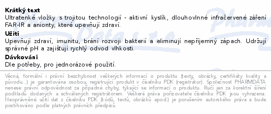 Informace o produktu:<br> Health Shuya denní vložky 10ks