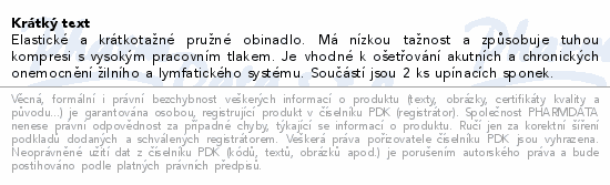 Informace o produktu:<br> Obin. pruž. CZIDEÁL 12cmx5m/+2ks upín.sponek