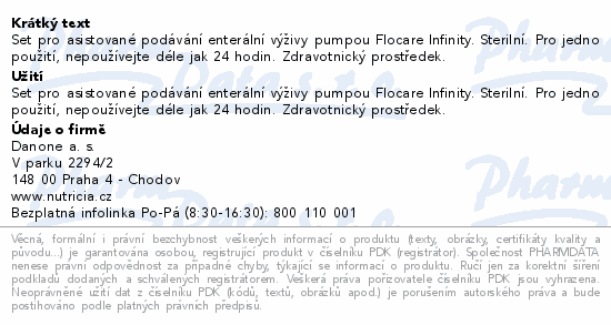 Informace o produktu:<br> FLOCARE Infinity Pack Mobile set W/O MP 30ks