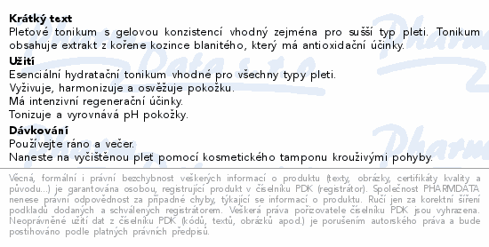 Informace o produktu:<br> Pyunkang Yul pleťové tonikum pro suchou pleť 200ml