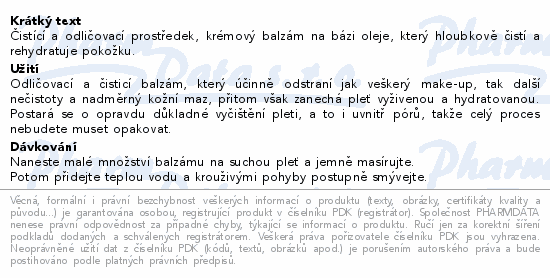 Informace o produktu:<br> Pyunkang Yul čistící krémový balzám 100ml
