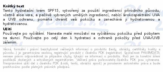 Informace o produktu:<br> BULLDOG Protective Moisturiser SPF15 krém 100ml