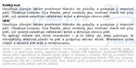 Informace o produktu:<br> VT Reedle Shot 1000 mikrojehličkový booster 15ml