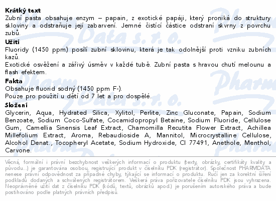 Informace o produktu:<br> CHEEEES Watermelon zubní pasta 60g