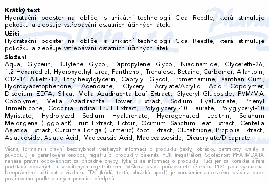Informace o produktu:<br> VT Reedle Shot 100 mikrojehličkový booster 50ml