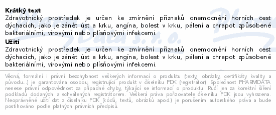 Informace o produktu:<br> GardloX Manusilver 16 pastilek