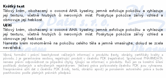 Informace o produktu:<br> Sol de Janerio Bom Dia rozjasň.tělový krém 75ml