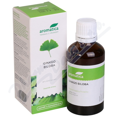 AROMATICA Ginkgo Biloba bylinné kapky 50ml