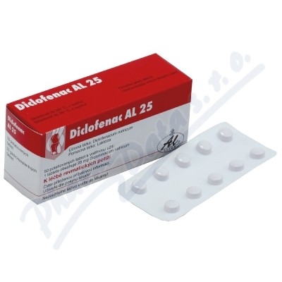 Diclofenac AL 25 tbl.obd.50x25mg