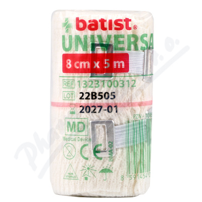 Obin.elastické Universal 8cmx5m 1ks Batist