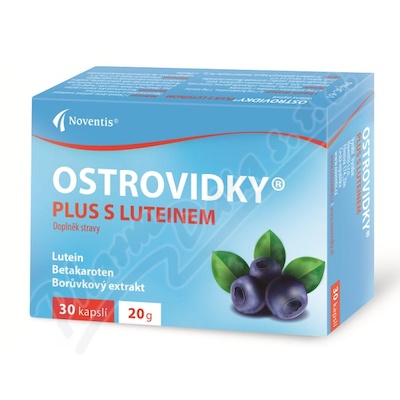 Ostrovidky Plus s luteinem cps.30