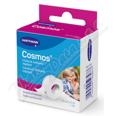 Náplast COSMOS cívková jemná 2.5cmx5m 1ks