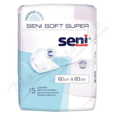 Seni Soft Super 60x60cm 5 ks podložky absorpční