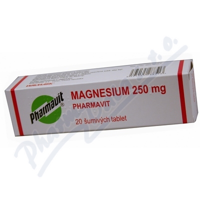 Magnesium 250mg Pharmavit tbl.eff.20