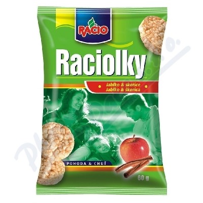 RACIOLKY jablko-skořicové 60g