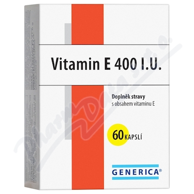 Vitamin E 400 I.U. cps.60 Generica