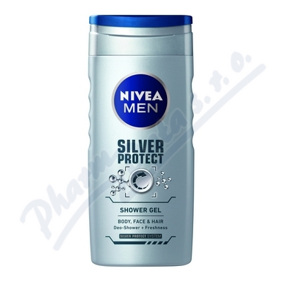 NIVEA Sprchový gel muži SILVER PROTECT 250 ml