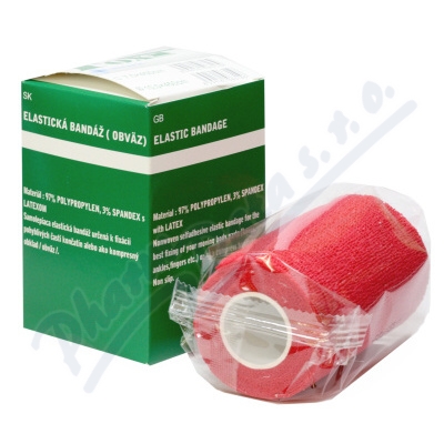 FOX ELASTIC BANDAGE- samodržící bandáž 10cmx4.5m