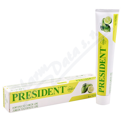 PRESIDENT zubní pasta děti od 6+let limeta 50ml