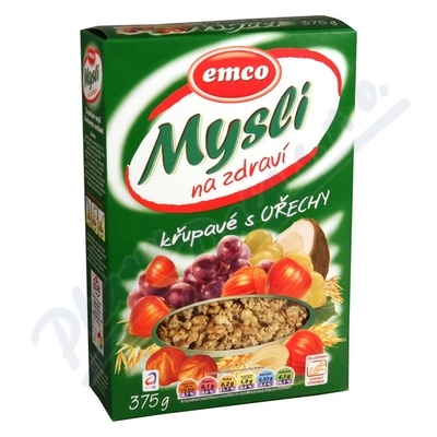 EMCO Mysli na zdraví křupavé s ořechy 375g