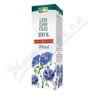 Len 100% olej 200ml