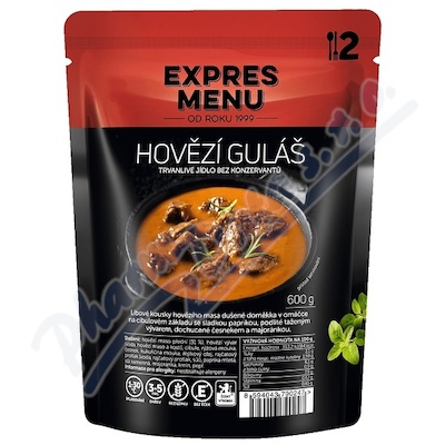 EXPRES MENU Hovězí guláš 600g