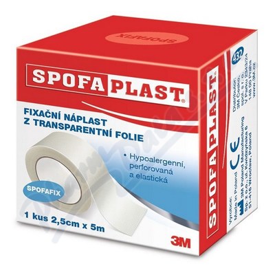 3M Spofaplast Náplast trans.SPOFAFIX 432 5mx25mm