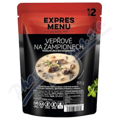 EXPRES MENU Vepřové na žampionech 600g