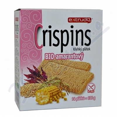 Crispins BIO Amarantový křehký plátek 14ks