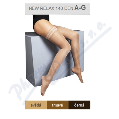 Maxis NEW RELAX 140 DEN AG krajka vel.M světlá