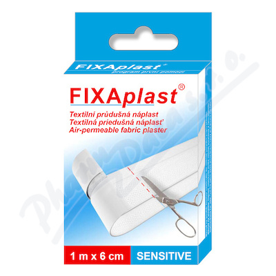 Náplast Fixaplast Sensitive 1mx6cm neděl.s polšt.