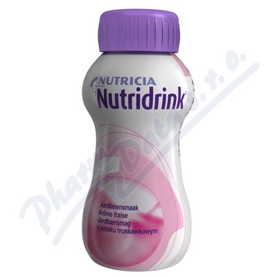 Nutridrink s příchutí jahodovou 1x200 ml