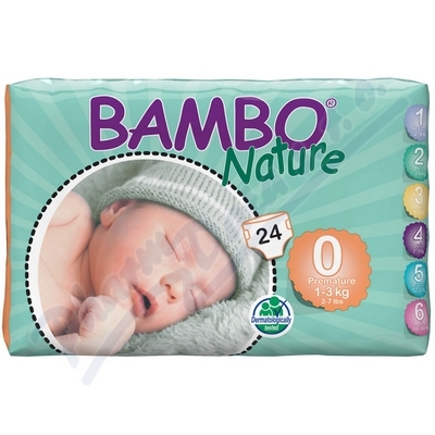 Bambo Nature Premature 1-3kg 24ks
