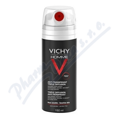 VICHY HOMME Deo spray 72H 150ml