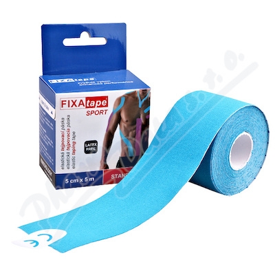 FIXAtape Sport Kinesio tejp.páska 5cmx5m modrá