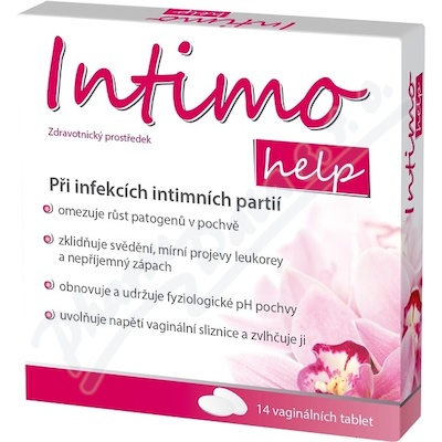 Intimohelp při infekcích intimních partií 14 tbl.