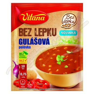 Bez lepku Gulášová polévka 60g