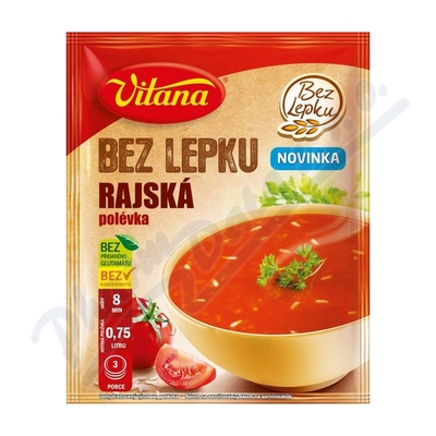 Bez lepku Rajská polévka 76g